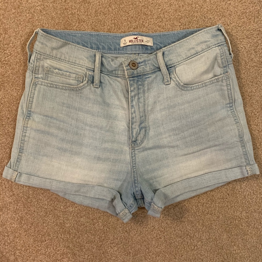 Hollister jean shorts